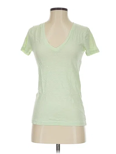Pre-owned Jcrew Short Sleeve T-shirt In Green