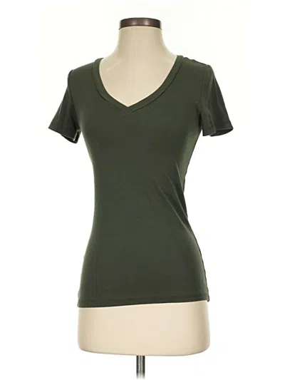 Pre-owned Jcrew Short Sleeve T-shirt In Green