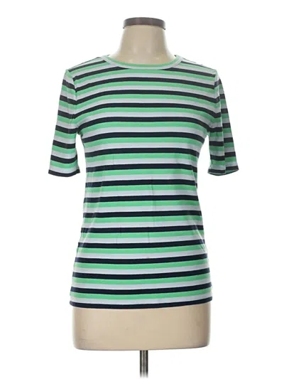 Pre-owned Jcrew Short Sleeve T-shirt In Green