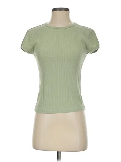 Pre-owned Jcrew Short Sleeve T-shirt In Green