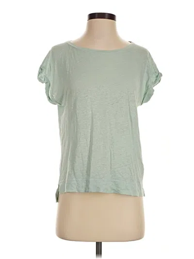 Pre-owned Jcrew Short Sleeve T-shirt In Green
