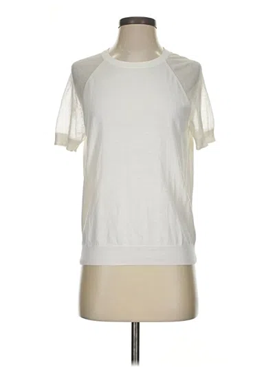 Pre-owned Jcrew Short Sleeve T-shirt In Ivory
