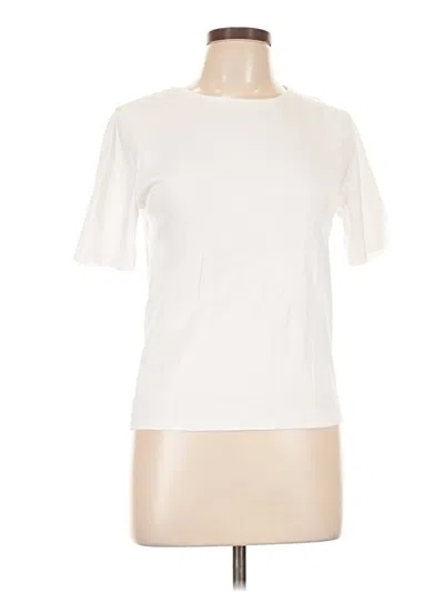 Pre-owned Jcrew Short Sleeve T-shirt In Ivory