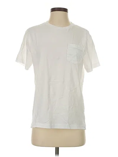 Pre-owned Jcrew Short Sleeve T-shirt In Ivory