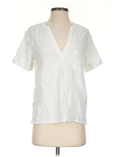 Pre-owned Jcrew Short Sleeve T-shirt In Ivory