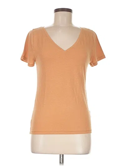 Pre-owned Jcrew Short Sleeve T-shirt In Orange