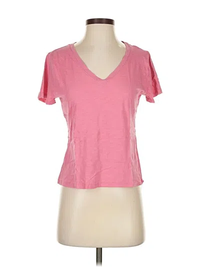 Pre-owned Jcrew Short Sleeve T-shirt In Pink