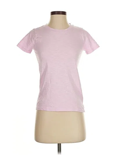 Pre-owned Jcrew Short Sleeve T-shirt In Pink