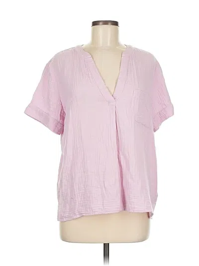 Pre-owned Jcrew Short Sleeve T-shirt In Pink