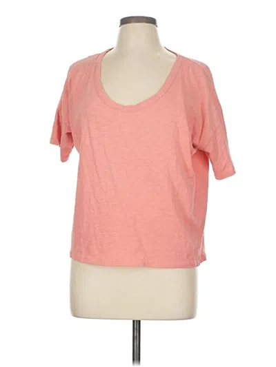 Pre-owned Jcrew Short Sleeve T-shirt In Pink