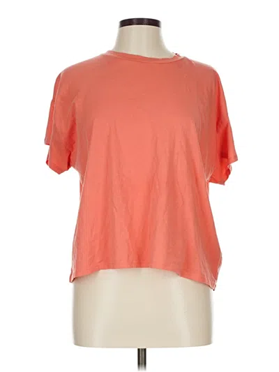 Pre-owned Jcrew Short Sleeve T-shirt In Pink