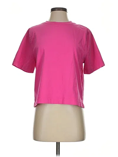 Pre-owned Jcrew Short Sleeve T-shirt In Pink
