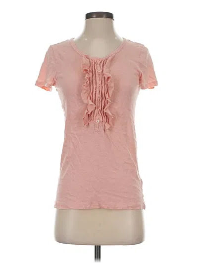 Pre-owned Jcrew Short Sleeve T-shirt In Pink