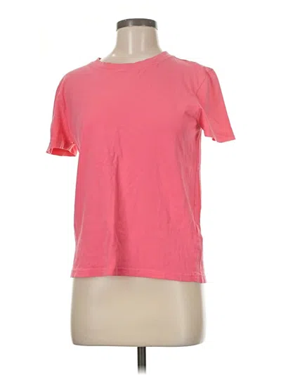 Pre-owned Jcrew Short Sleeve T-shirt In Pink