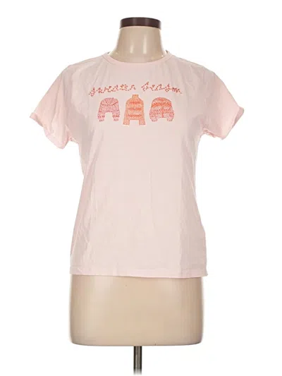Pre-owned Jcrew Short Sleeve T-shirt In Pink