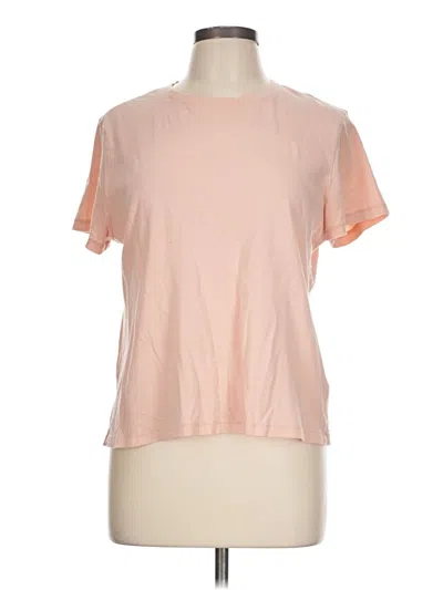 Pre-owned Jcrew Short Sleeve T-shirt In Pink