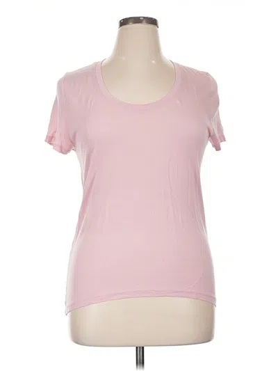 Pre-owned Jcrew Short Sleeve T-shirt In Pink