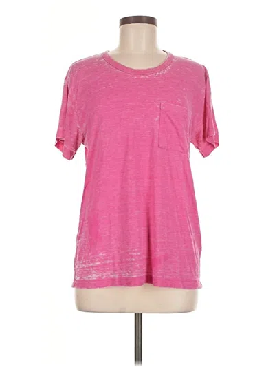 Pre-owned Jcrew Short Sleeve T-shirt In Pink