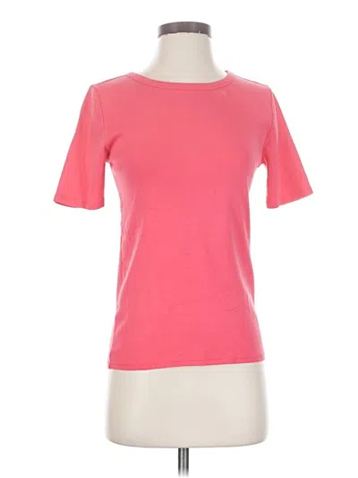 Pre-owned Jcrew Short Sleeve T-shirt In Pink