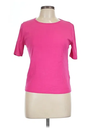 Pre-owned Jcrew Short Sleeve T-shirt In Pink