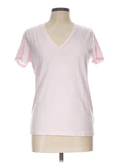 Pre-owned Jcrew Short Sleeve T-shirt In Pink