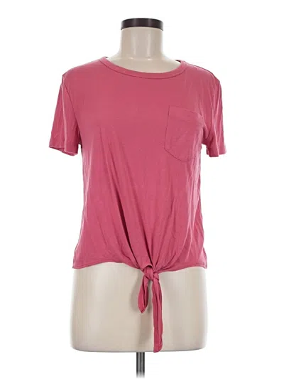 Pre-owned Jcrew Short Sleeve T-shirt In Pink
