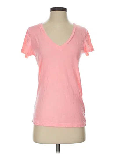Pre-owned Jcrew Short Sleeve T-shirt In Pink