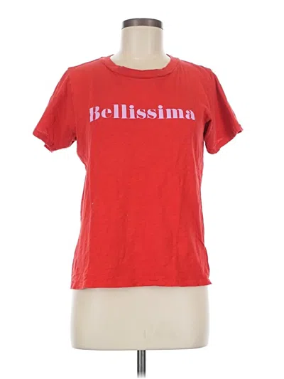 Pre-owned Jcrew Short Sleeve T-shirt In Red