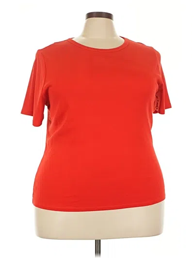 Pre-owned Jcrew Short Sleeve T-shirt In Red