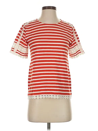 Pre-owned Jcrew Short Sleeve T-shirt In Red