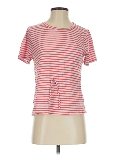 Pre-owned Jcrew Short Sleeve T-shirt In Red