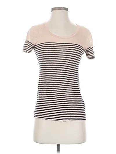 Pre-owned Jcrew Short Sleeve T-shirt In Tan