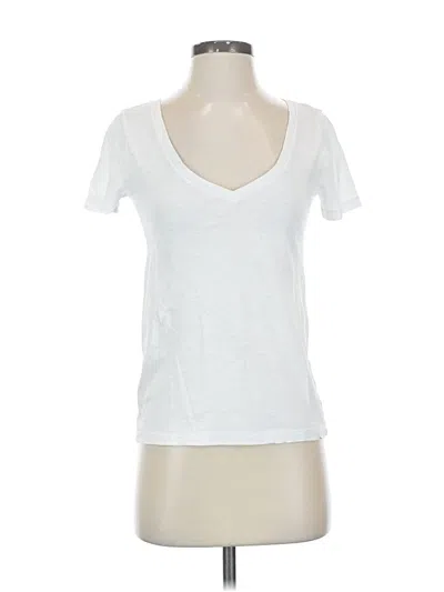 Pre-owned Jcrew Short Sleeve T-shirt In White