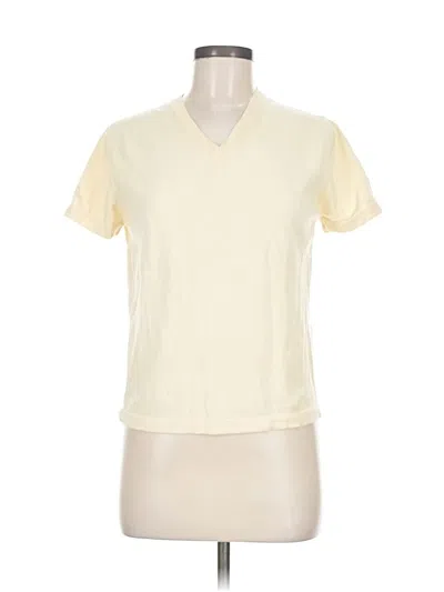 Pre-owned Jcrew Short Sleeve T-shirt In White