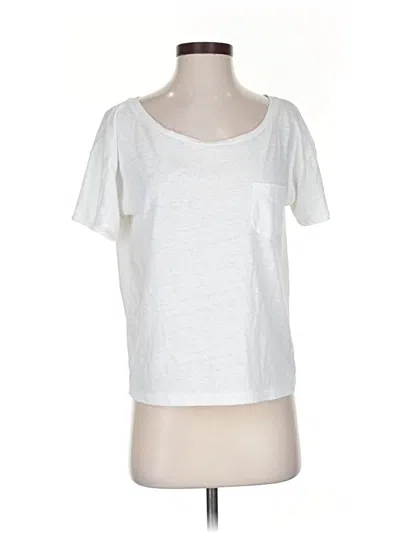 Pre-owned Jcrew Short Sleeve T-shirt In White
