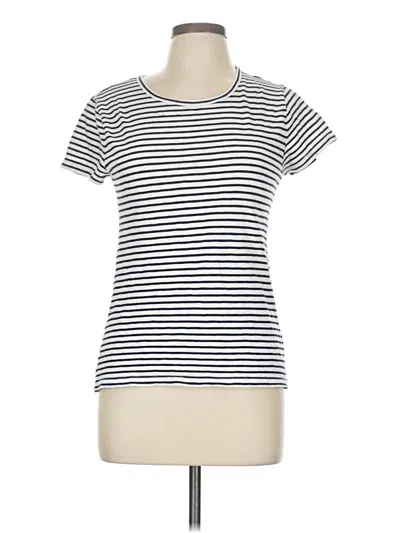 Pre-owned Jcrew Short Sleeve T-shirt In White