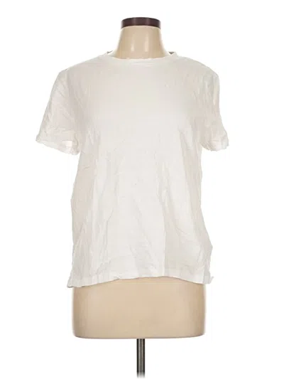 Pre-owned Jcrew Short Sleeve T-shirt In White