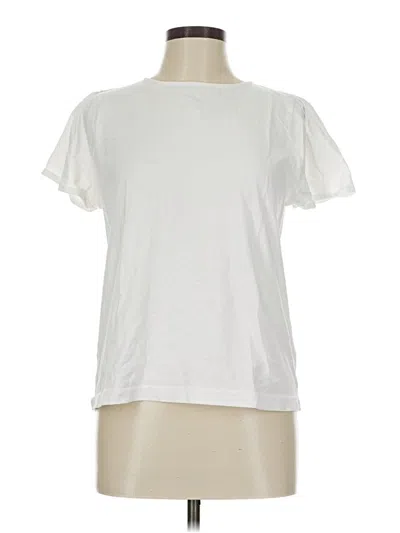 Pre-owned Jcrew Short Sleeve T-shirt In White