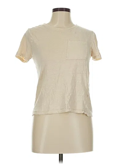 Pre-owned Jcrew Short Sleeve T-shirt In White