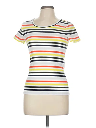 Pre-owned Jcrew Short Sleeve T-shirt In White