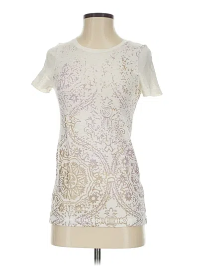 Pre-owned Jcrew Short Sleeve T-shirt In White