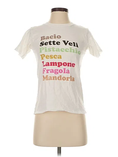 Pre-owned Jcrew Short Sleeve T-shirt In White