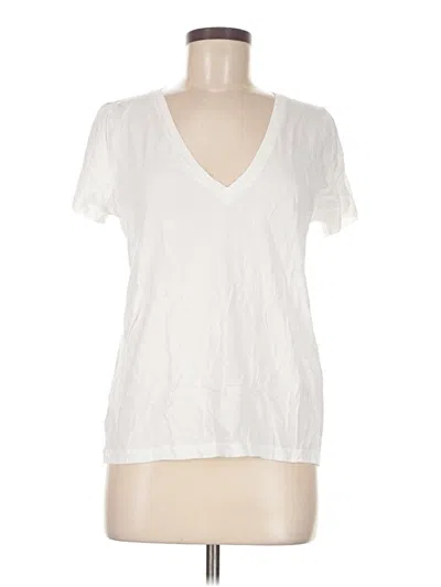 Pre-owned Jcrew Short Sleeve T-shirt In White