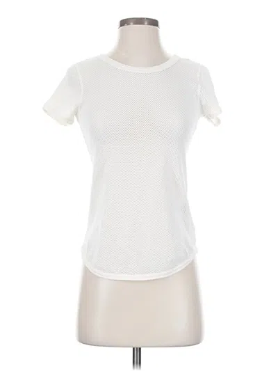 Pre-owned Jcrew Short Sleeve T-shirt In White