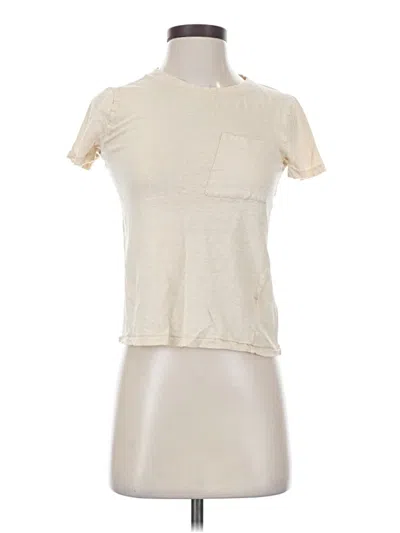 Pre-owned Jcrew Short Sleeve T-shirt In White