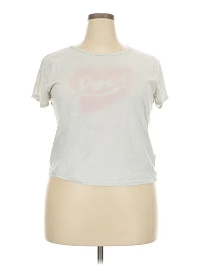 Pre-owned Jcrew Short Sleeve T-shirt In White