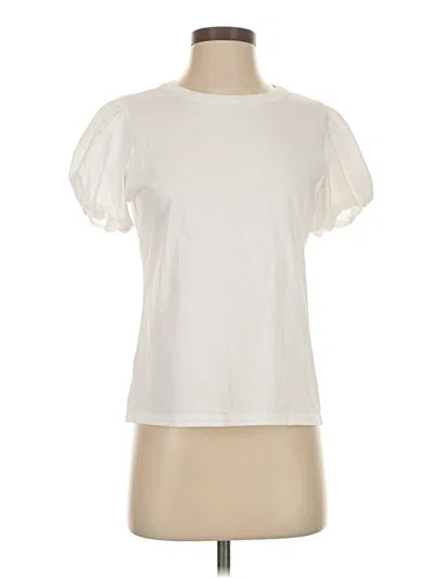 Pre-owned Jcrew Short Sleeve T-shirt In White