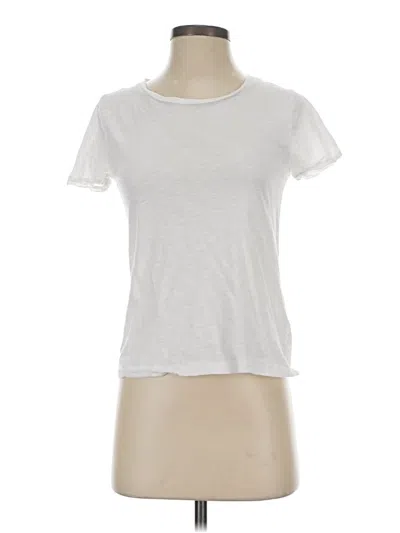 Pre-owned Jcrew Short Sleeve T-shirt In White