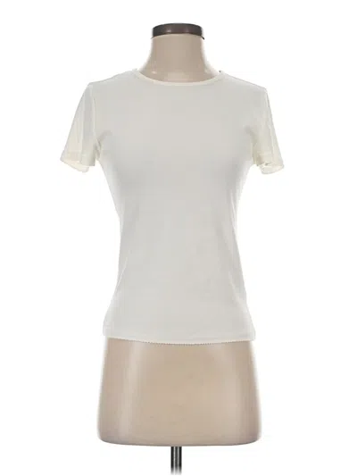 Pre-owned Jcrew Short Sleeve T-shirt In White
