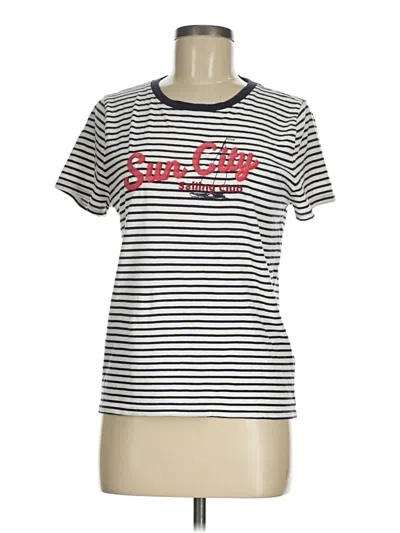 Pre-owned Jcrew Short Sleeve T-shirt In White